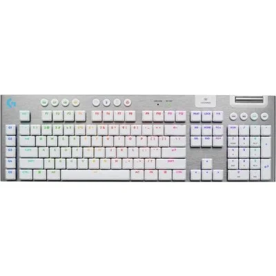 Logitech G915 X Lightspeed Wireless Gaming Keyboard - White - Tactile